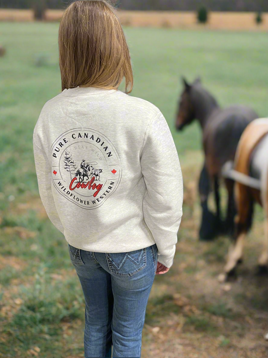 Canadian Cowboy Crewneck