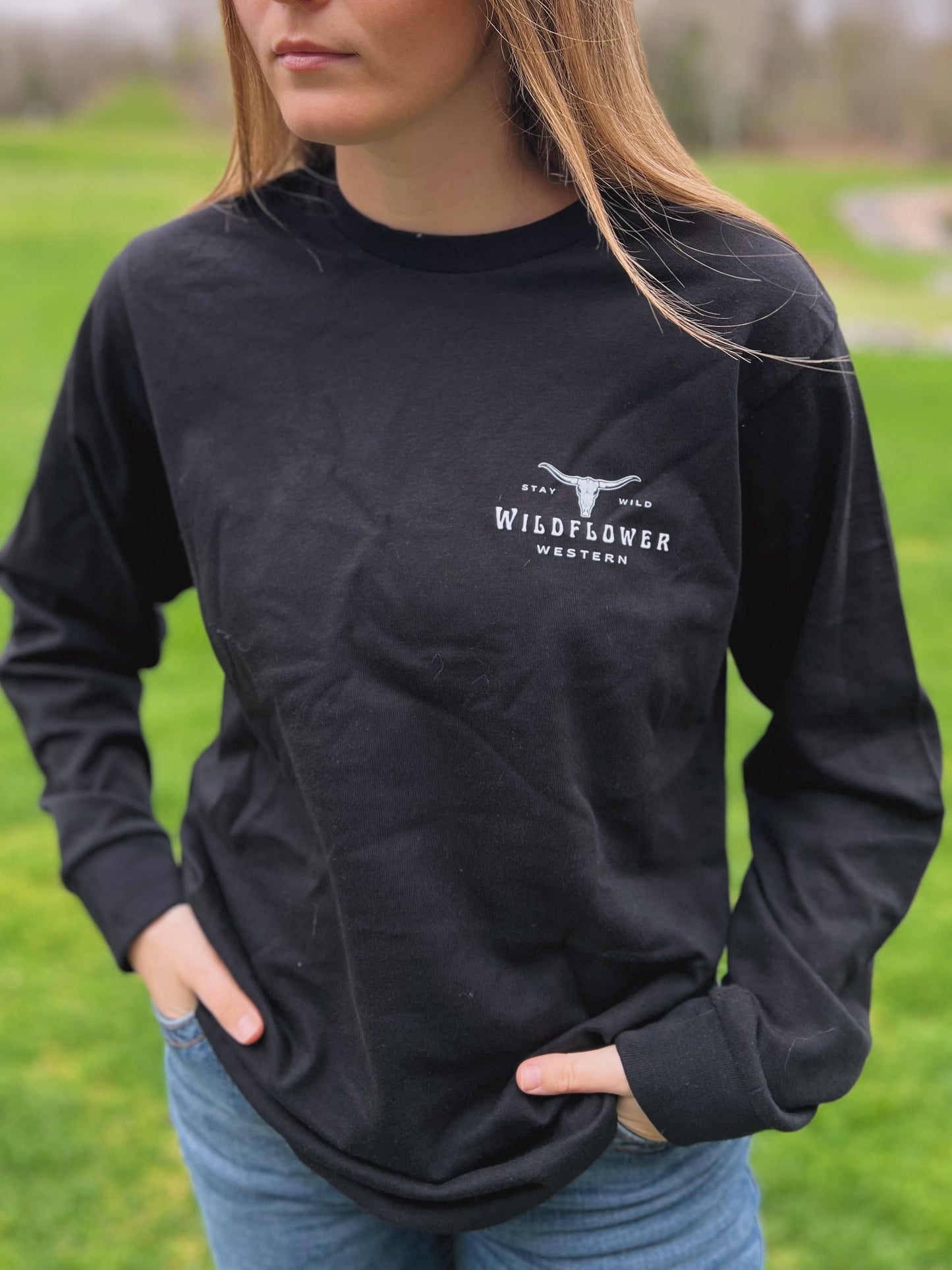 “The Original Wildflower” long sleeve tee