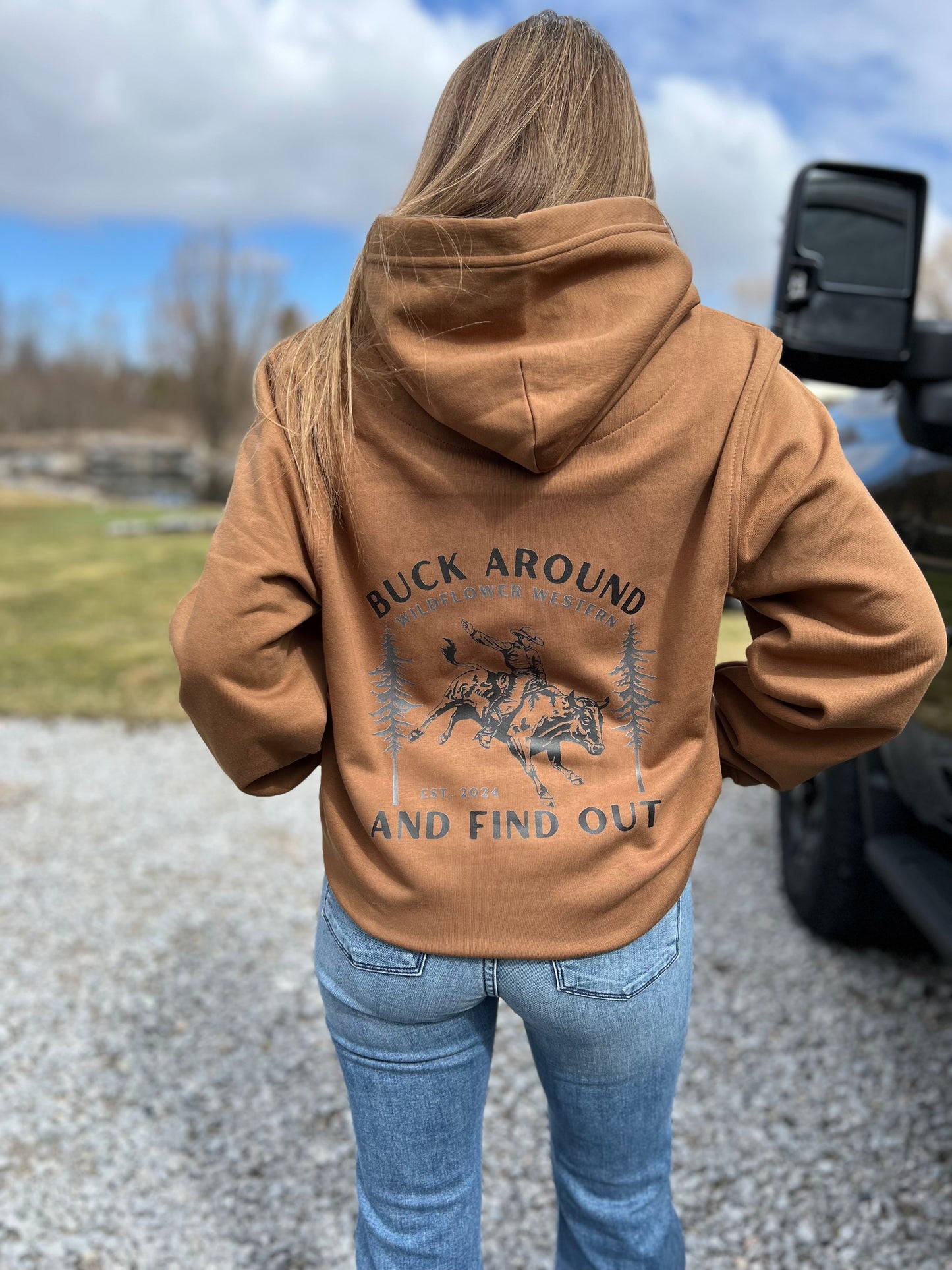 Buck Around Unisex Hoodie
