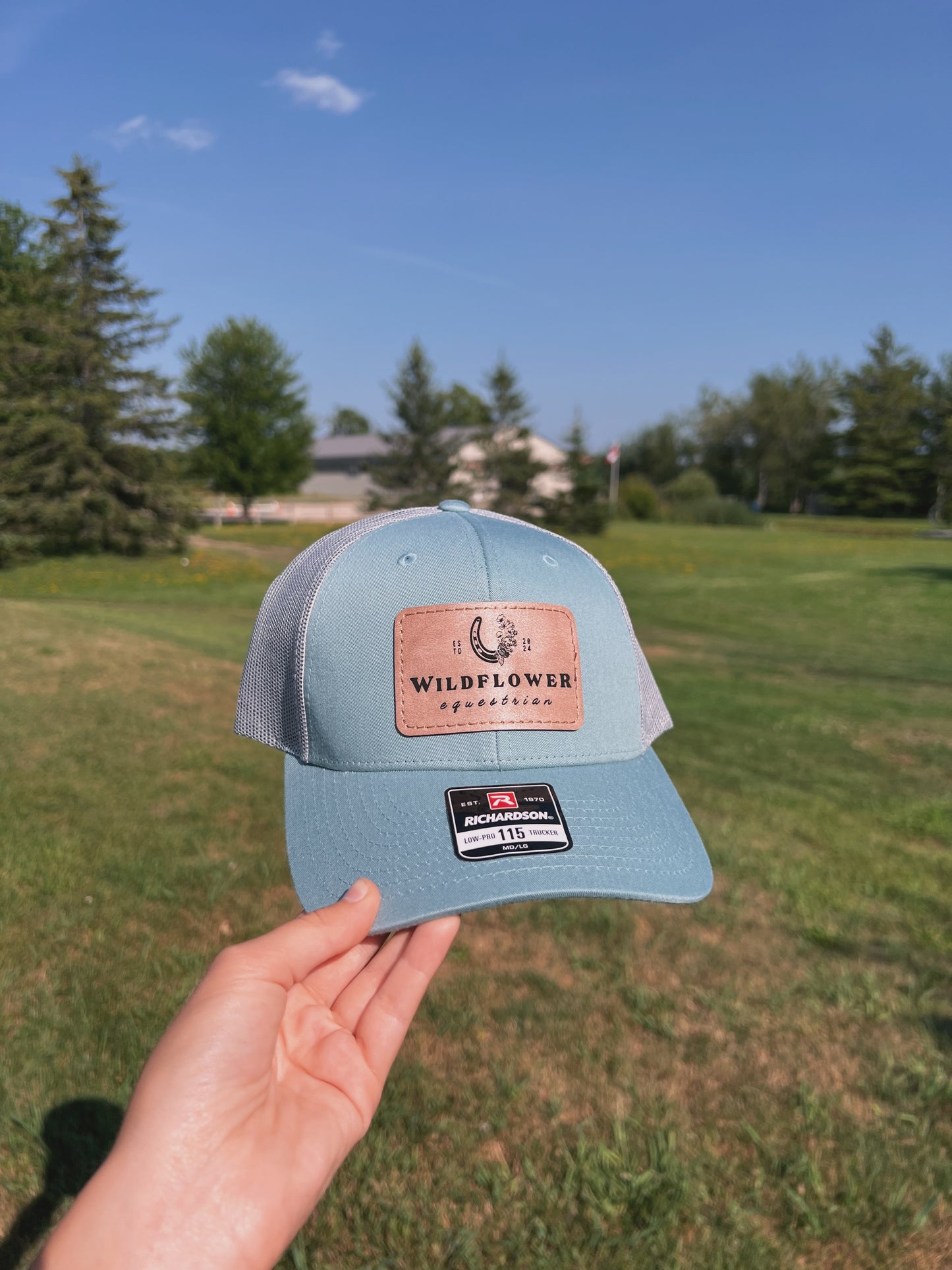 Wildflower Equestrian Trucker Hat
