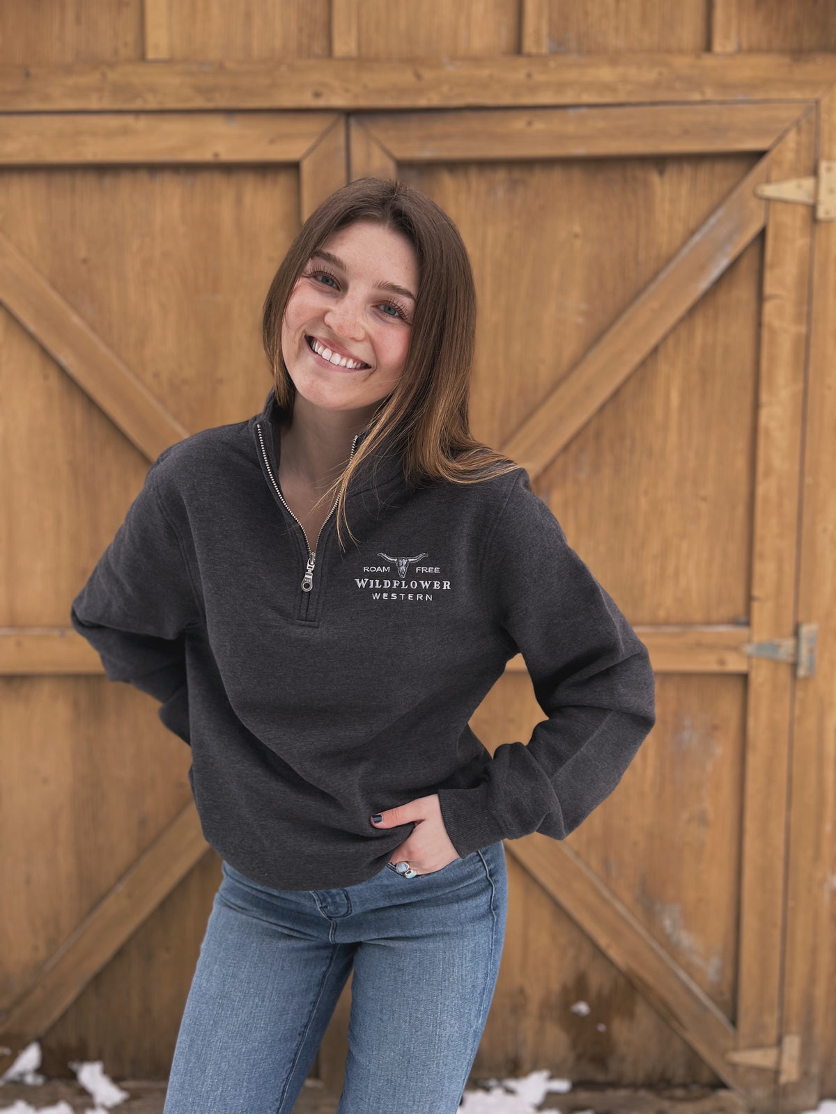 The Longhorn Quarter-Zip