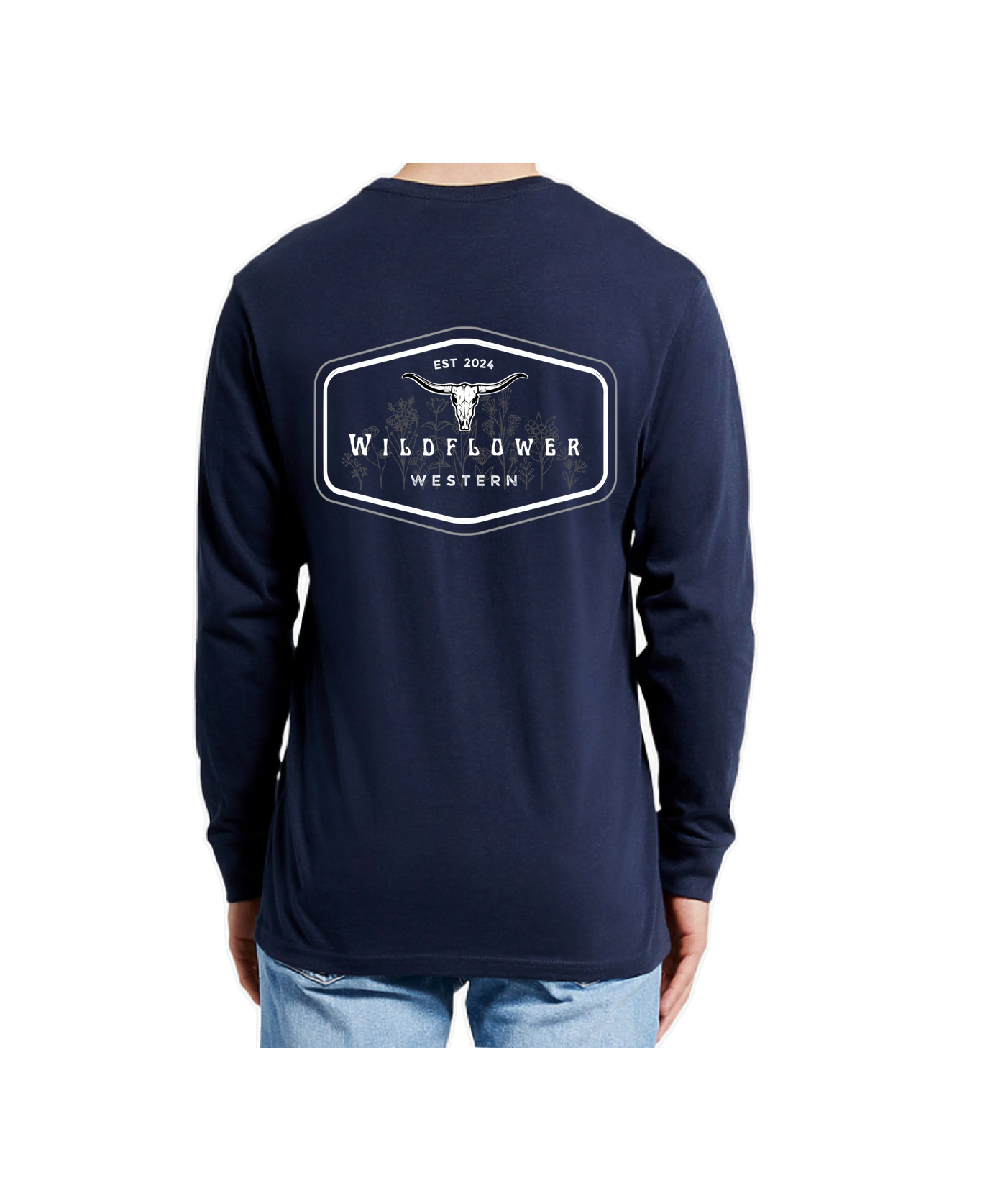 “The Original Wildflower” long sleeve tee