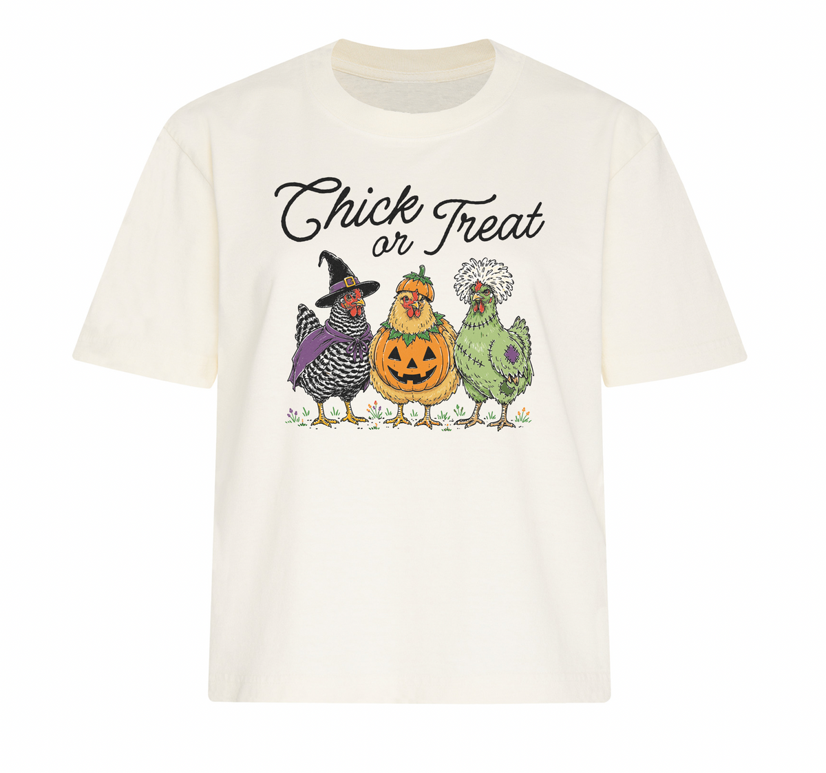 Chick or Treat Boxy Tee