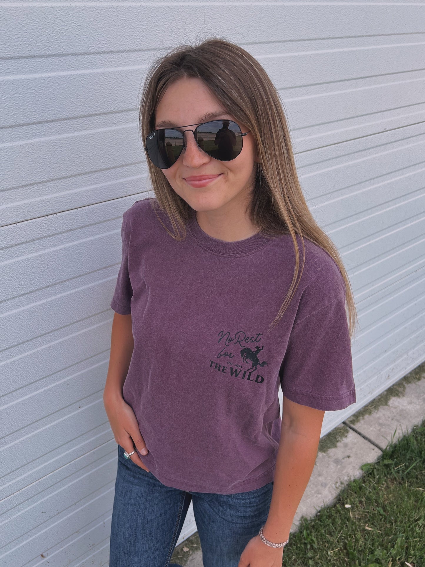 No Rest Ladies Boxy Tee