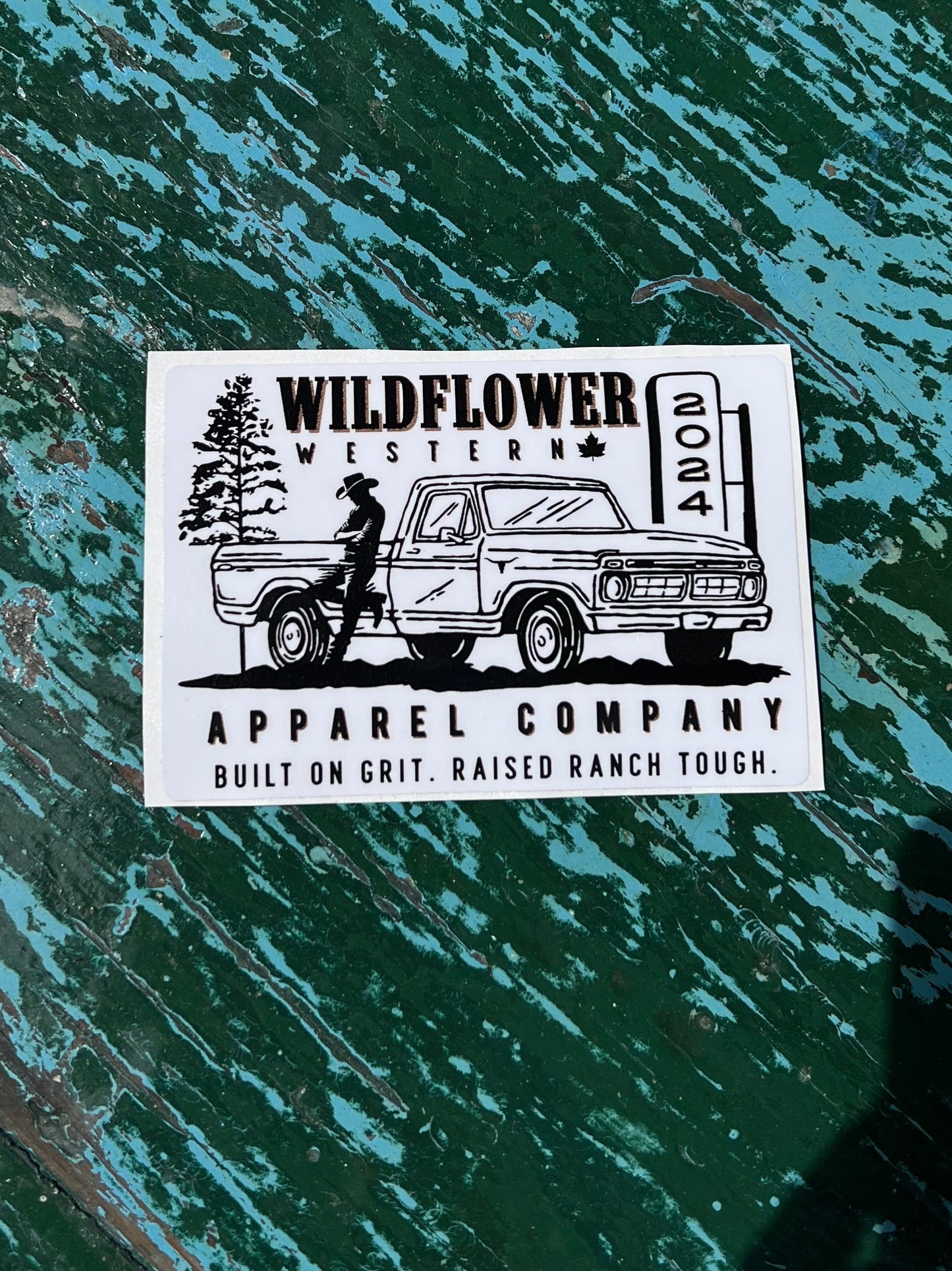 Long Ride Truck Sticker