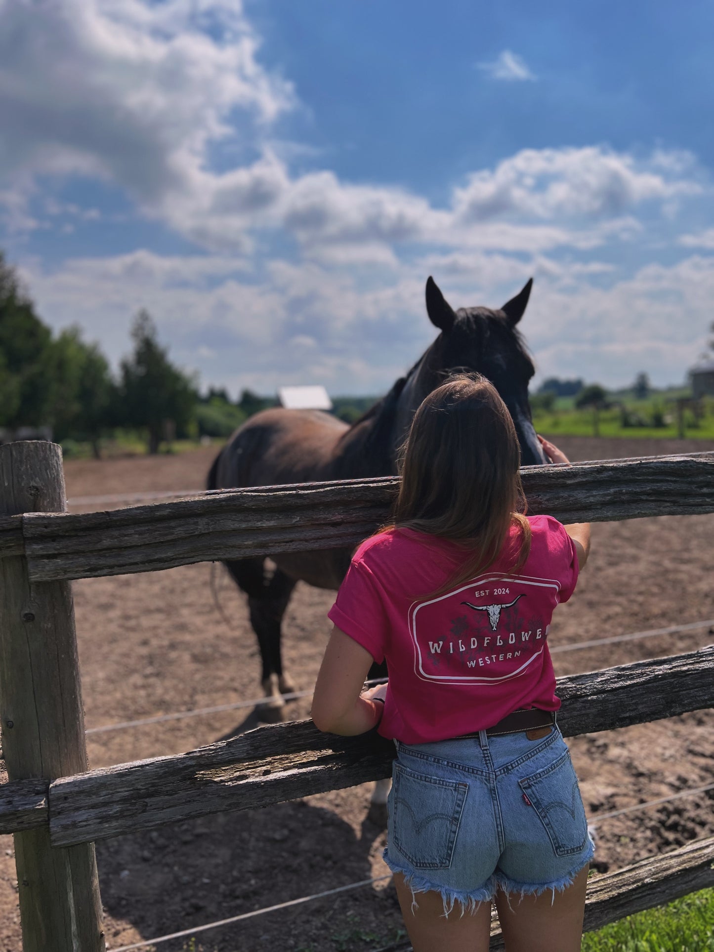 "Original Wildflower Western" Unisex T-Shirt