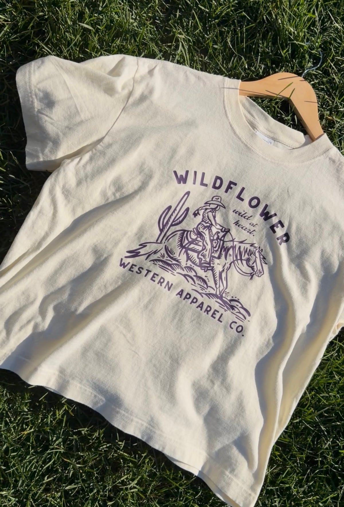 Wild Heart Ladies Boxy Tee
