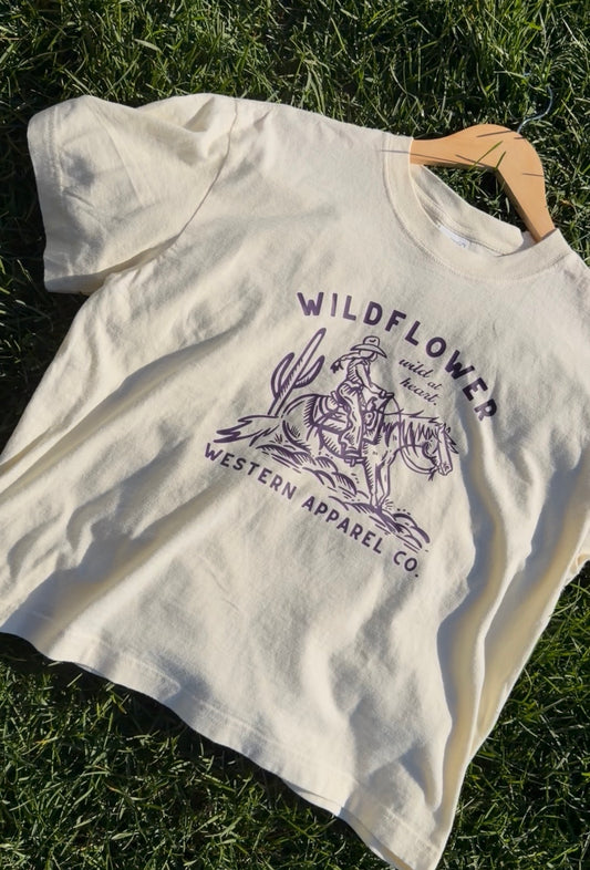 Wild Heart Ladies Boxy Tee