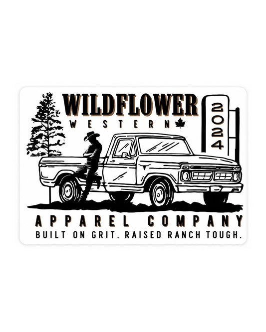Ranch Tough Truck Sticker