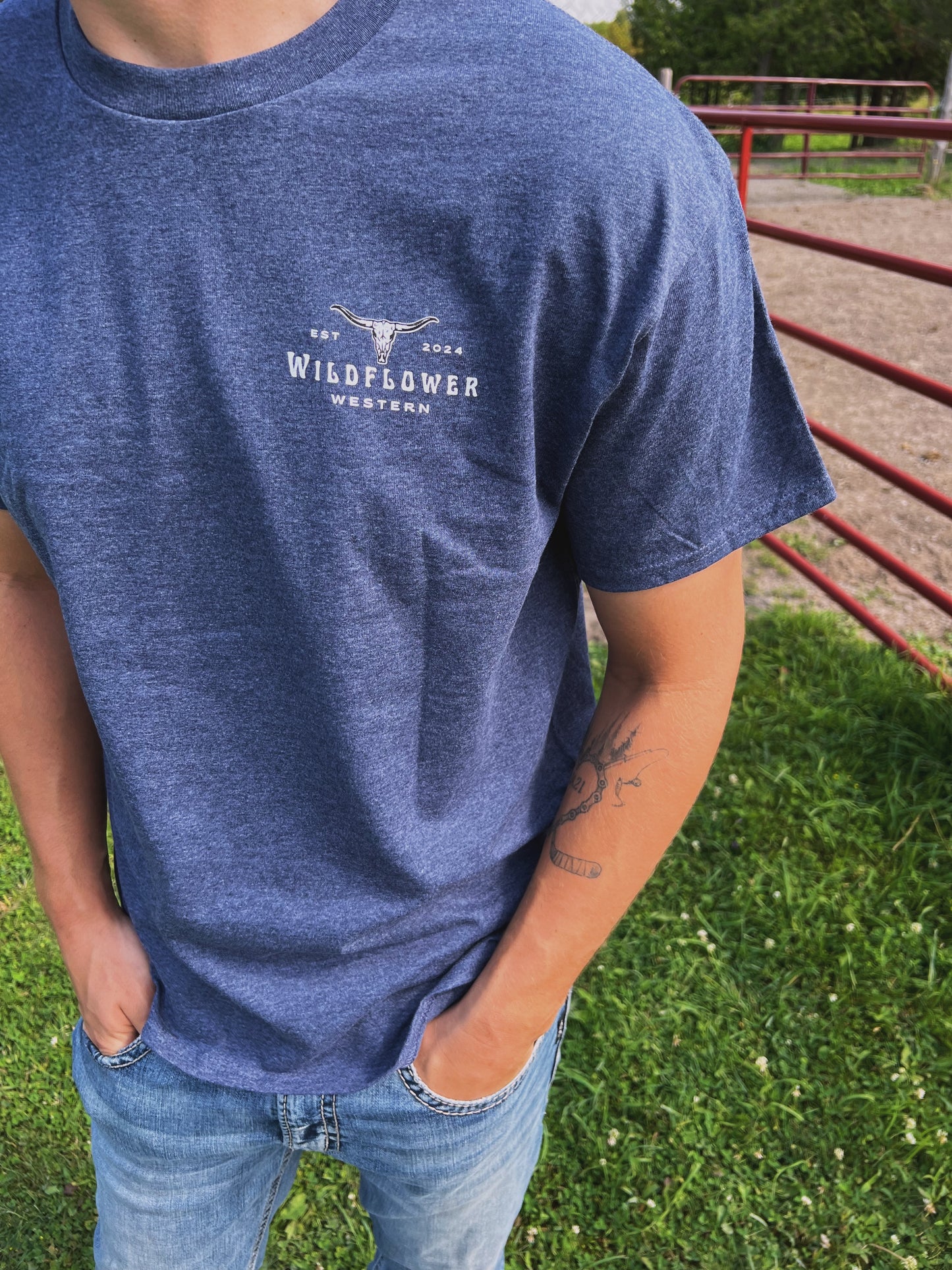 "Original Wildflower Western" Unisex T-Shirt