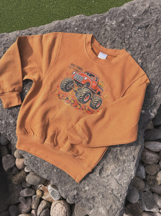 Big Trouble Youth Crewneck