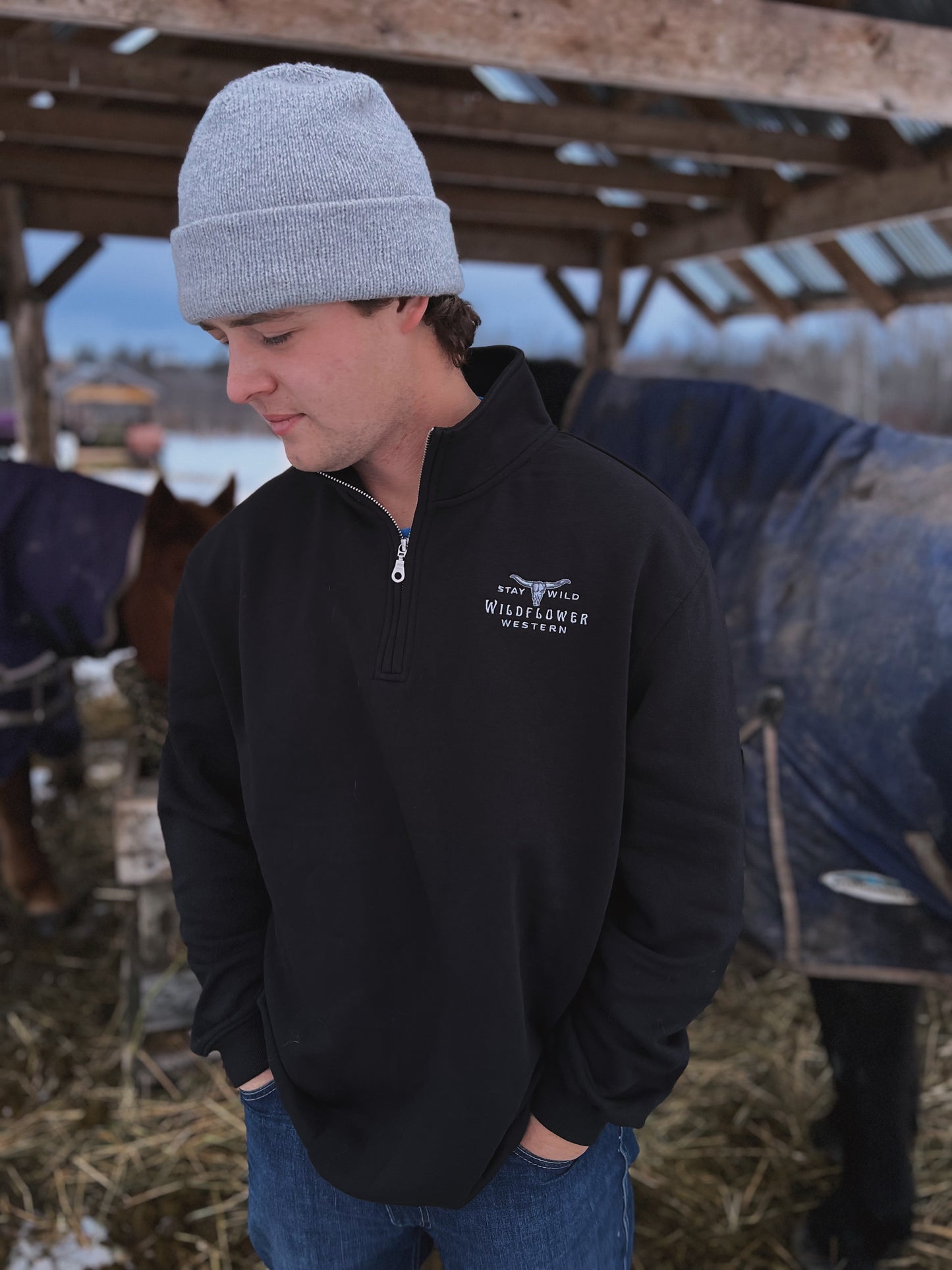 The Longhorn Quarter-Zip