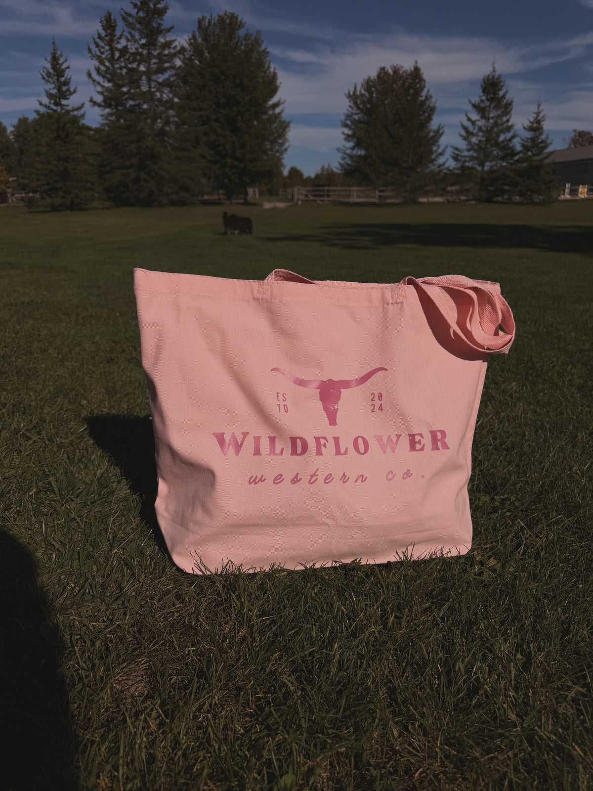 Wildflower Jumbo Market Tote