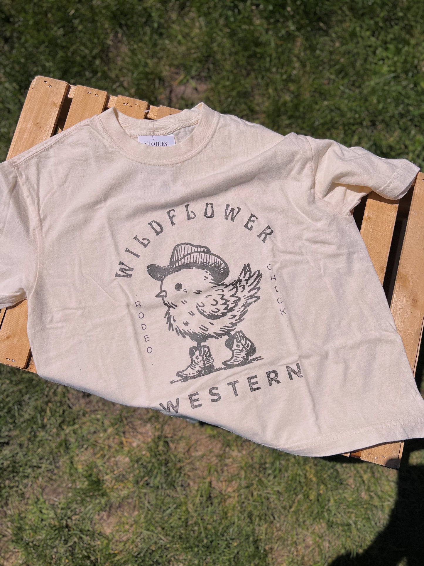 Rodeo Chick Ladies Boxy Tee