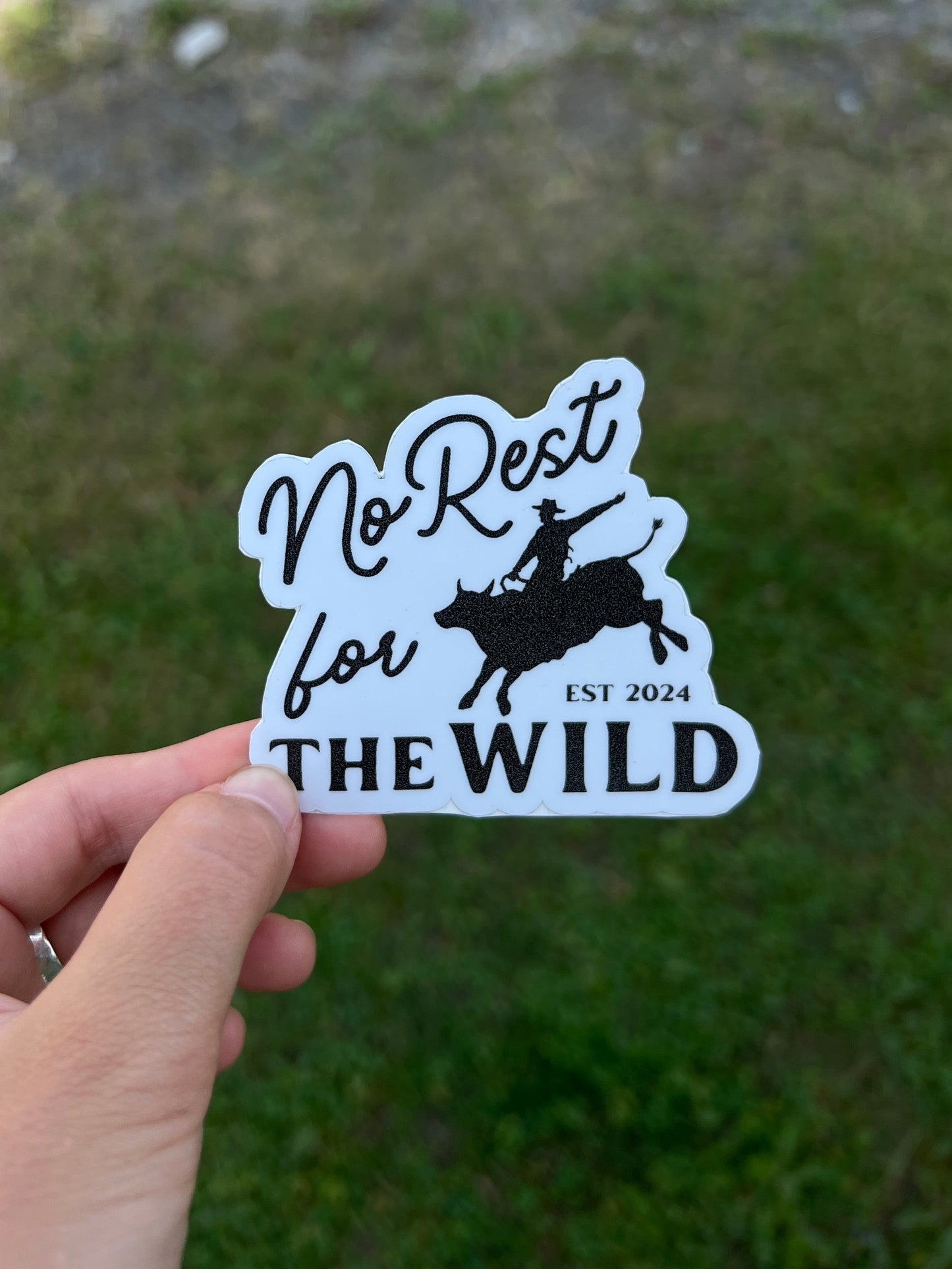 No Rest for the Wild Sticker