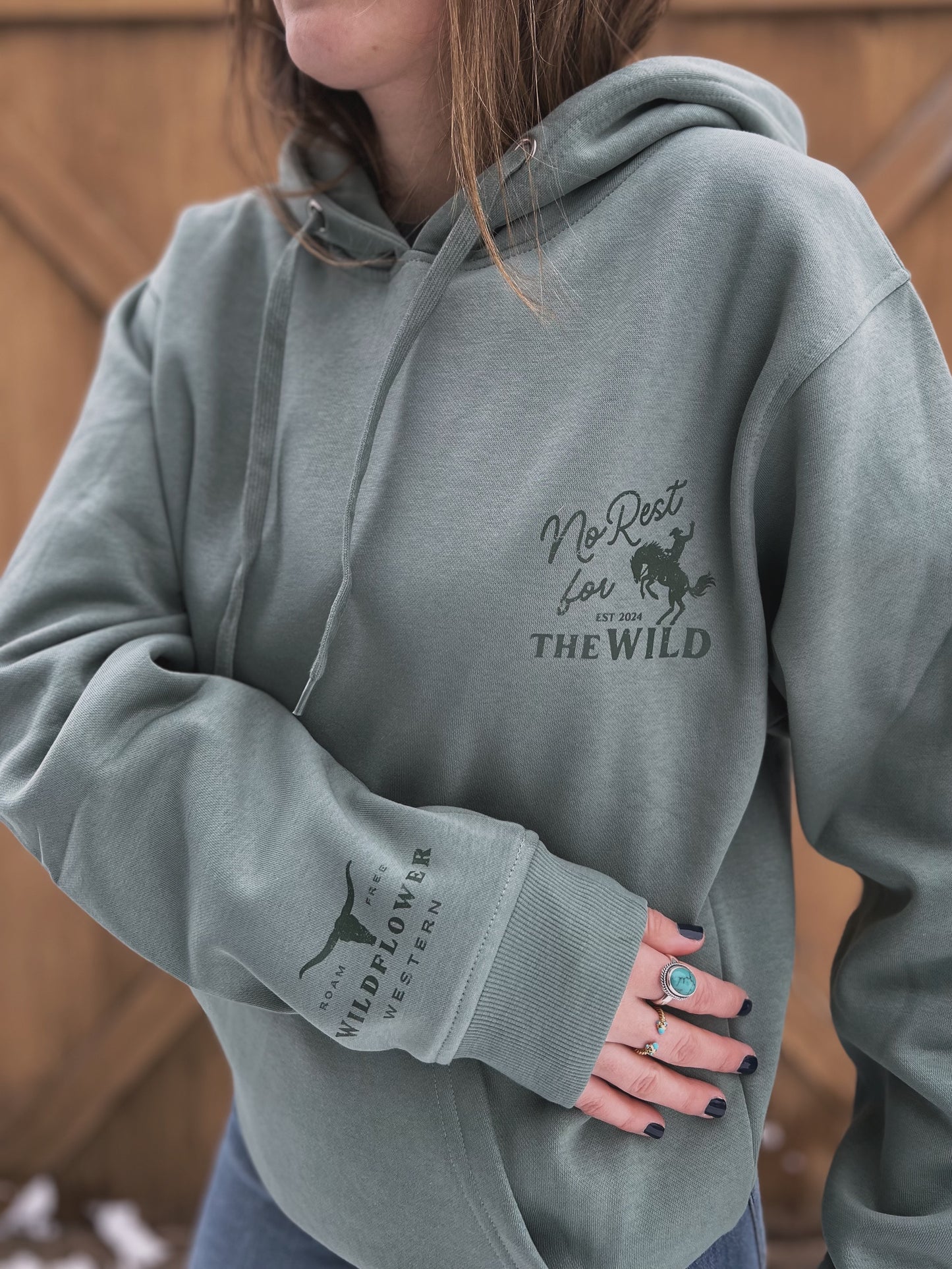 No Rest Bronc Hoodie