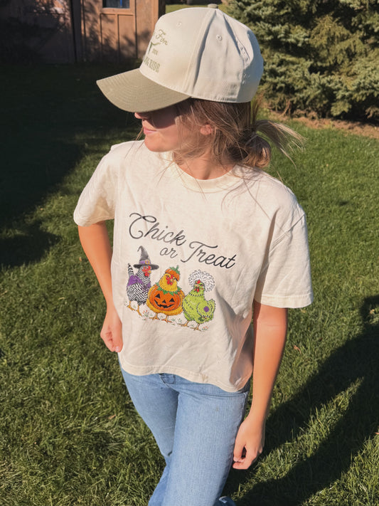 Chick or Treat Boxy Tee