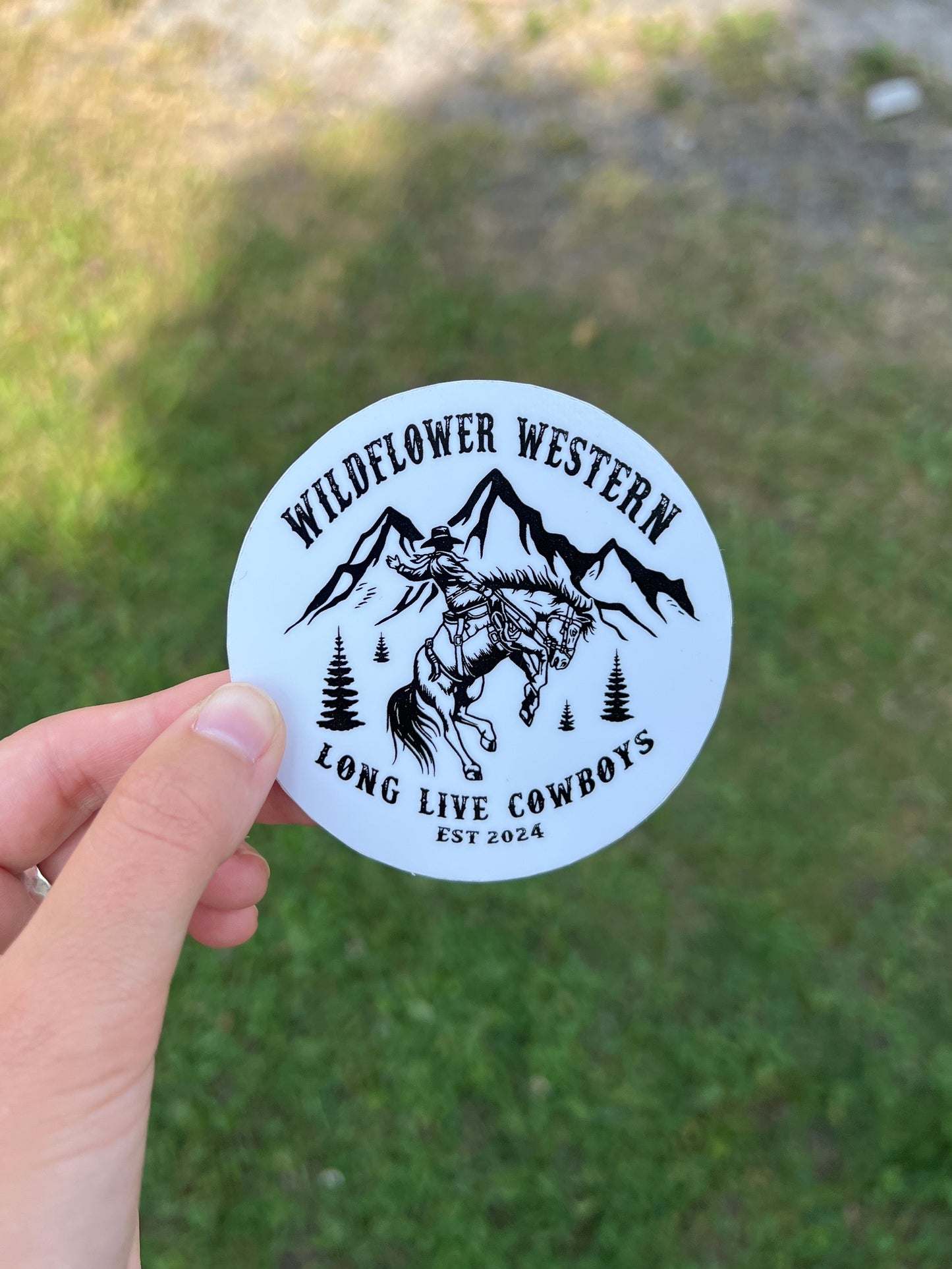 Long Live Cowboys Sticker