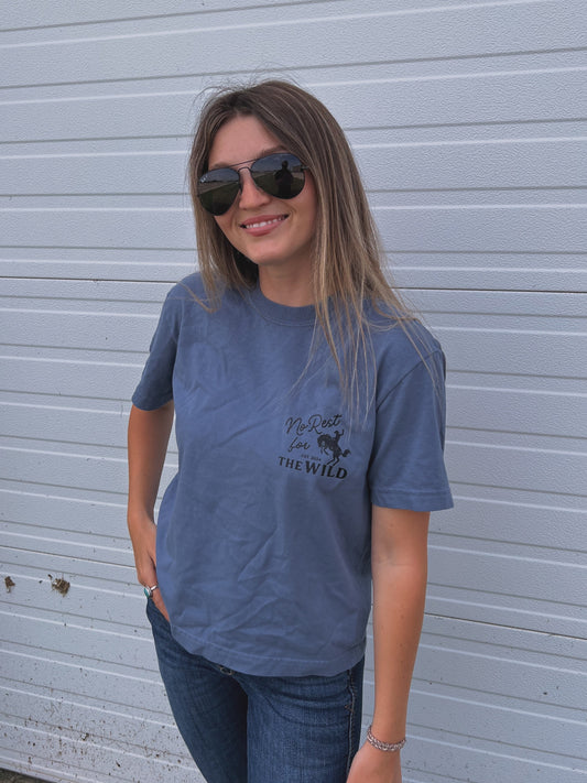No Rest Ladies Boxy Tee