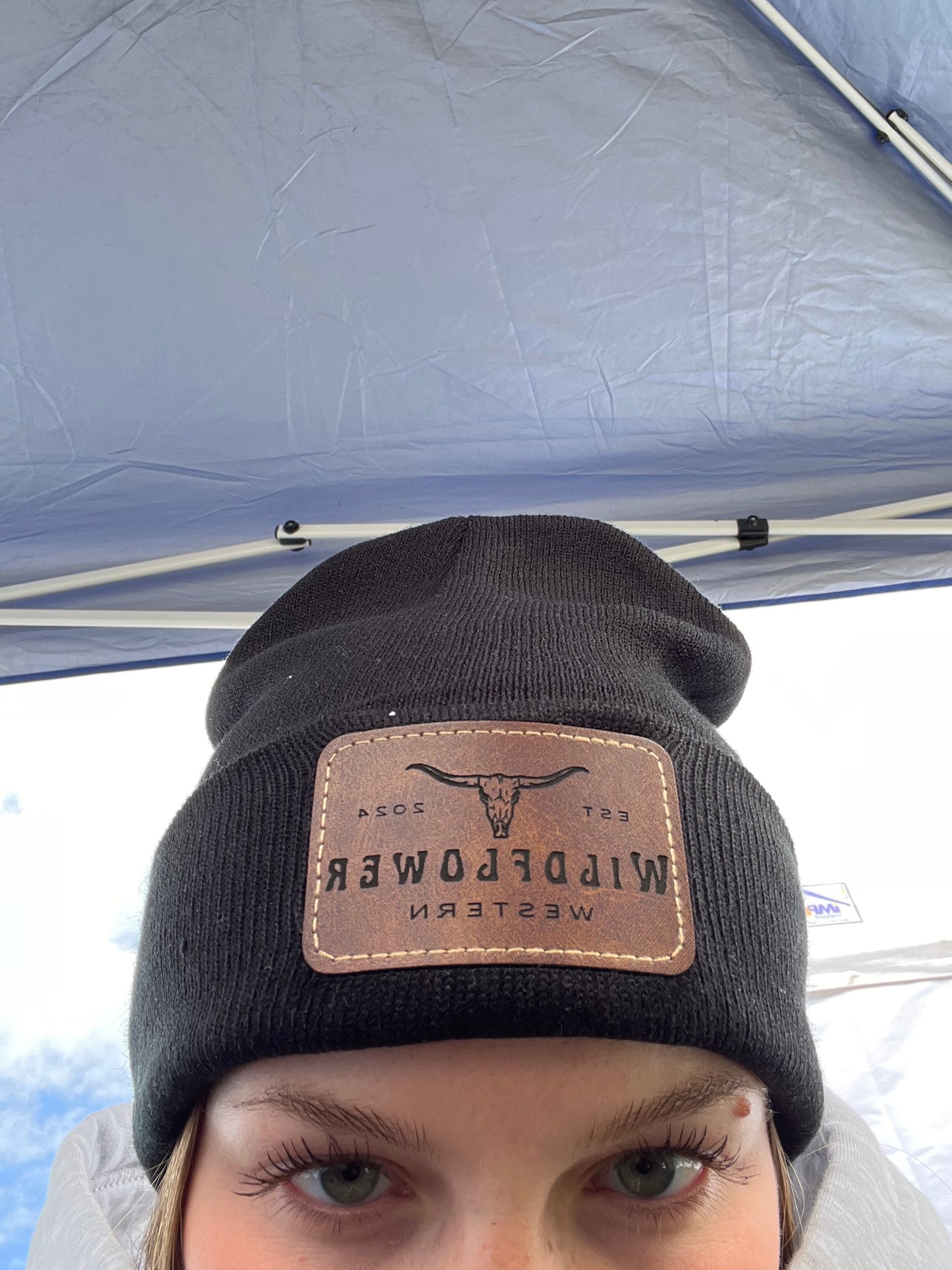 Wildflower Western Black Toque