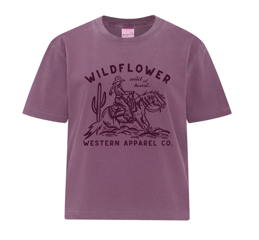 Wild Heart Ladies Boxy Tee