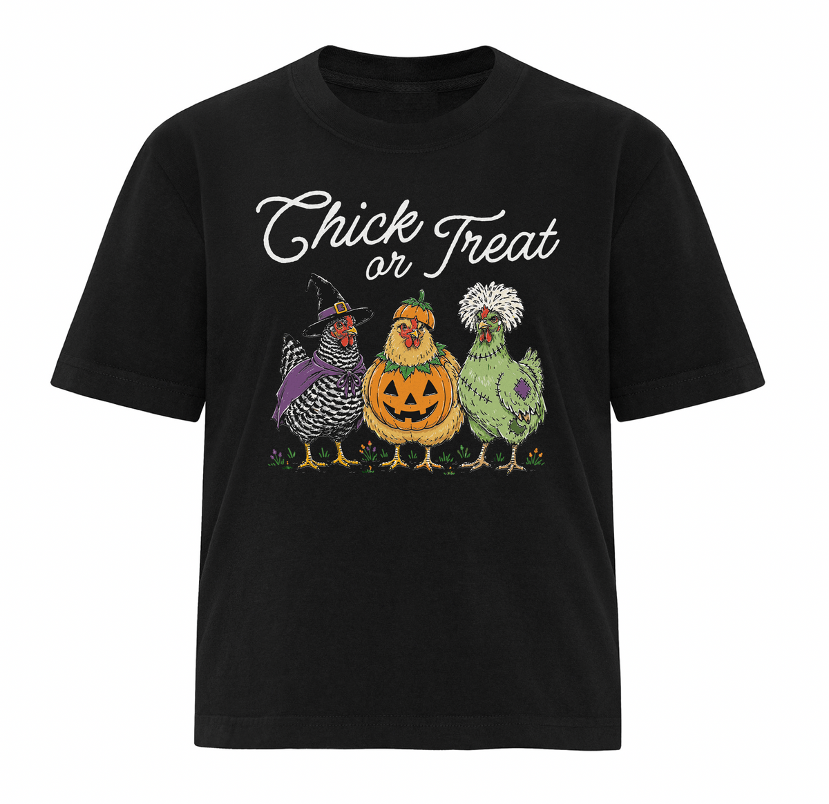 Chick or Treat Boxy Tee