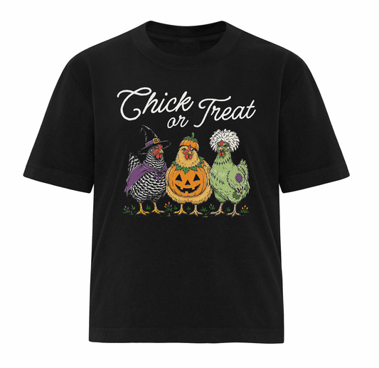 Chick or Treat Boxy Tee
